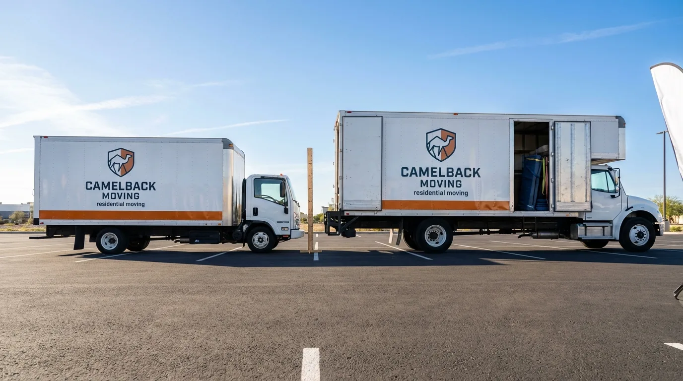 Moving truck size capacity guide in Fort Branch